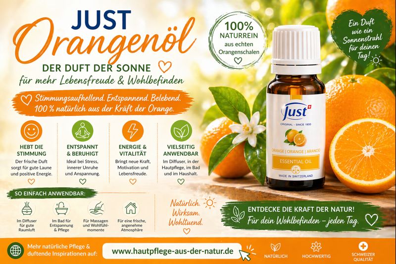 JUST Ätherisches Öl Orange